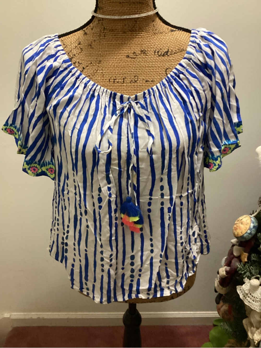 Lilly Pulitzer Peasant Top